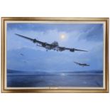 Smith (Simon). The Dambusters, oil on canvas