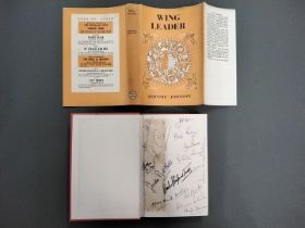 Johnson (Johnnie). Wing Leader, a superb copy with 15 Battle of Britain 'Ace' signatures