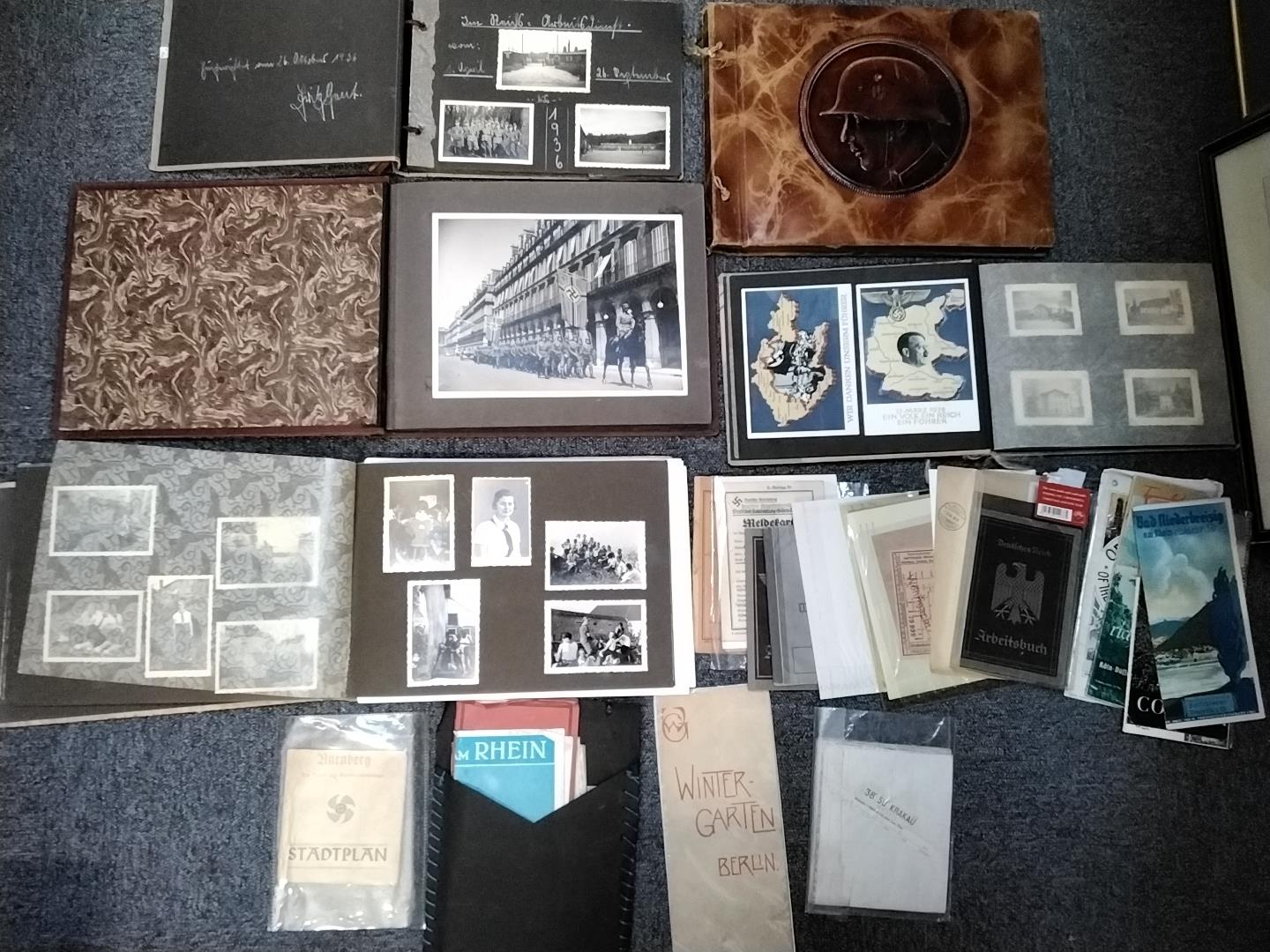 Third Reich. WWII German photograph albums