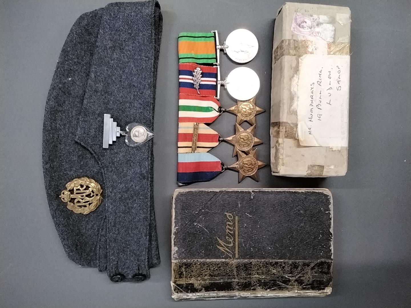 WWII Medals attributed to Corporal A.W. Humphries, Auxiliary Air Force