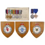 WWII RAF Medals. Warrant Officer Brian Sutton, 106 Squadron, Royal Air Force