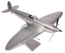 Supermarine Spitfire. An fine model of a Spitfire circa 1990s