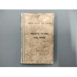 Log Book. Post WWI and Interwar Pilot's Flying Log Book - Lieutenant R.L. Bateman [?]