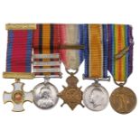 Miniature dress medals attributed to Lt Col C.H.B. Imbert-Terry, D.S.O., Devonshire Regiment