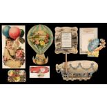 Ballooning. An extensive collection of approximately 140 items of ballooning-related ephemera
