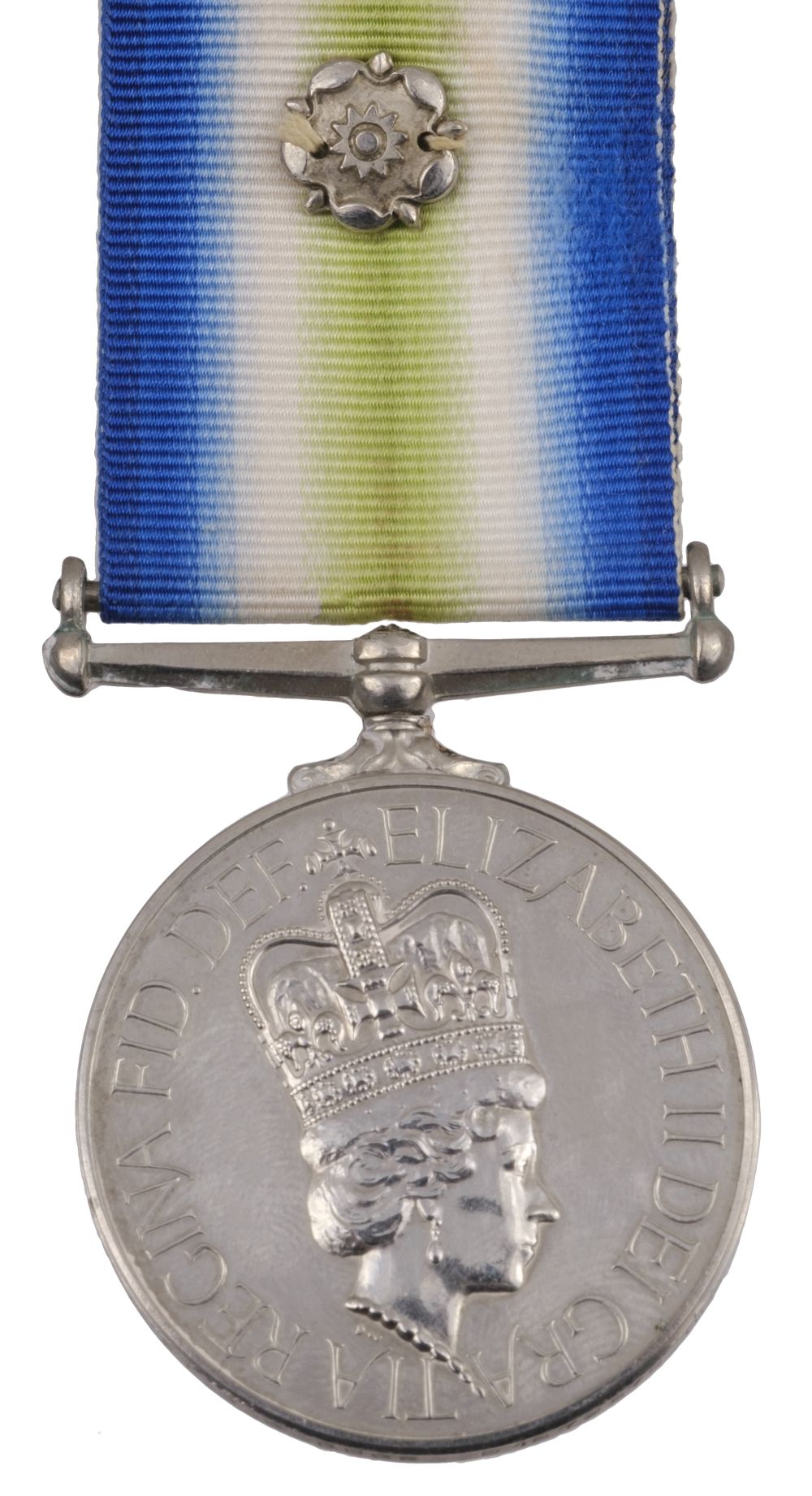 South Atlantic Medal 1982, with rosette (HMS Hermes)