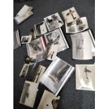 WWII Aviation Photographs. Black and white press photographs