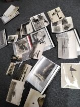 WWII Aviation Photographs. Black and white press photographs