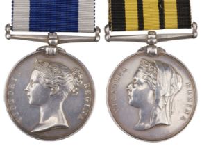 Pair: Caulker James Mortimer, Royal Navy