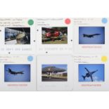 Aviation Slides. A large collection of 35 mm slides mostly American military aircraft