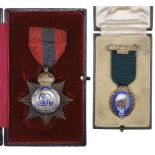 Imperial Service Medal, G.V.R., breast star, reverse engraved 'Philip Michaelis'