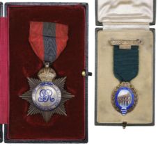 Imperial Service Medal, G.V.R., breast star, reverse engraved 'Philip Michaelis'