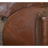 Holsters. WWII German brown leather pistol holsters