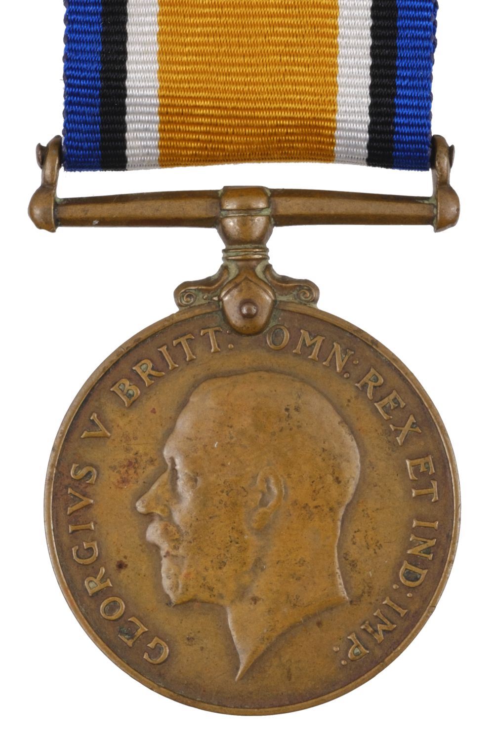 British War Medal, bronze issue (Clk. E.N. Lambert. 104 Lab. Cps.)