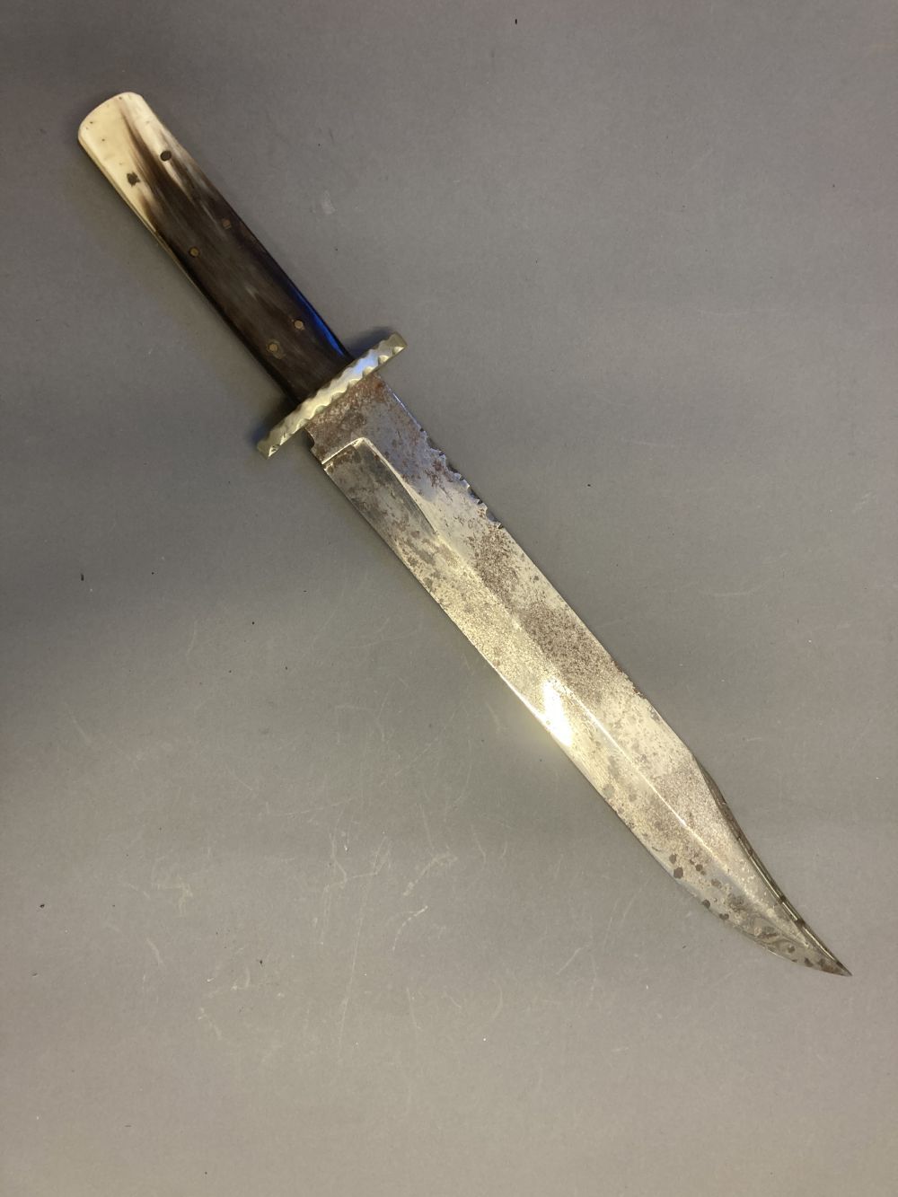 Victorian bowie knife, by Joseph Rodgers & Son, overall length 50.5 cm - Image 2 of 6