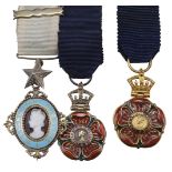 Miniature Dress Medals. Pair: The Most Exalted Order of the Star of India (C.S.I.)