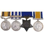 Naval medal group to Lieutenant A.H. Thomson, South Africa, Egypt, WWI