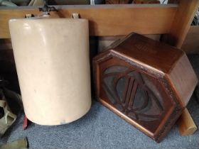 De Havilland. Art deco Celestion extension speaker from the De Havilland factory at Broughton