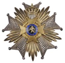 Belgium, Order of Leopold II, Grand Officer’s breast star