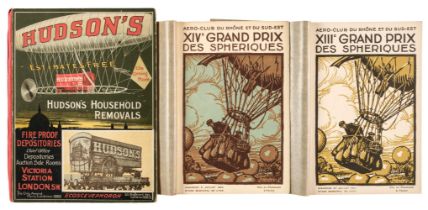 Ballooning. An large collection of approximately 70 items of ballooning-related ephemera