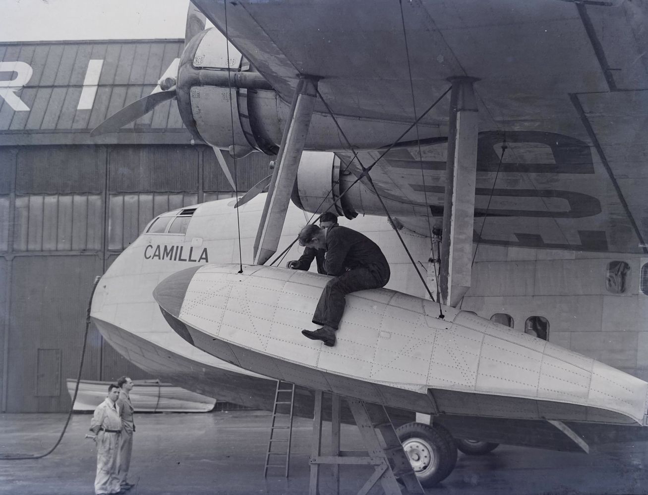 Aviation Glass Negatives. Imperial Airways, BOAC etc - Image 3 of 4