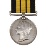 Ashantee Medal 1873-74, no clasp (1918. Pte F. Grey, 2 Bn 23. R.W. Fus: 1873-4)