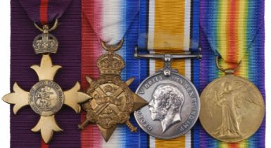 O.B.E. medal group to Wing Commander A.G. Belfield, Royal Air Force, late Devonshire Regiment