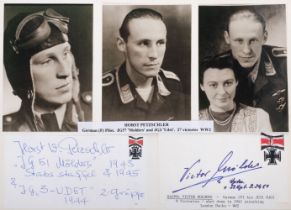 Military Autographs. An impressive collection of approximately 1100 autographs