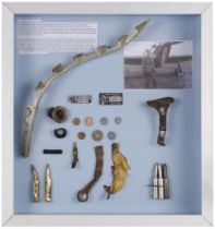 Dornier 3456. Relics recovered from Dornier 3456 damaged during the Battle of Britain