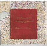 Log Book. WWII South African Air Force Observer or Air Gunners Log Book kept by R. Staveley