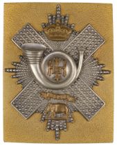 Highland Light Infantry. Officer's shoulder plate circa 1881-1901