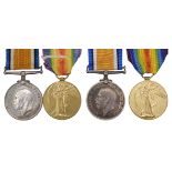 Pairs: British War and Victory Medals, Devonshire Regiment