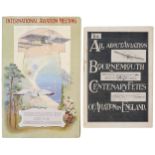 Bournemouth International Aviation Meeting 1910. The Official Programme