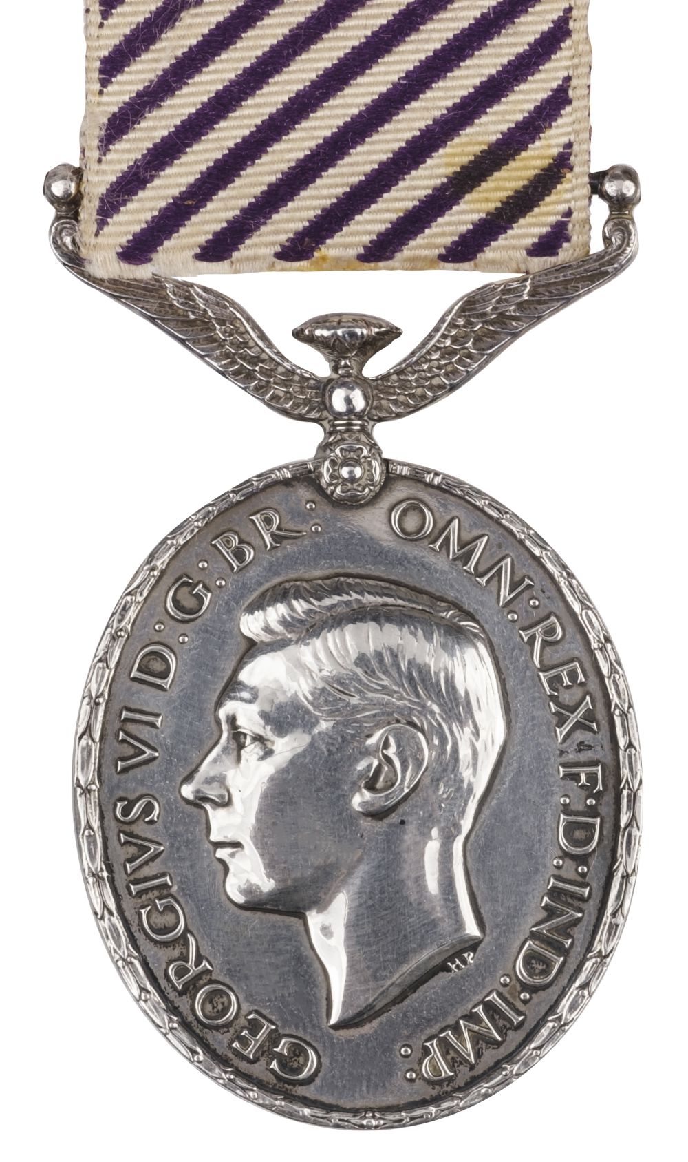 A Poignant WWII D.F.M. medal to Flight Sergeant Michael de Beauchamp Collenette - Image 2 of 2