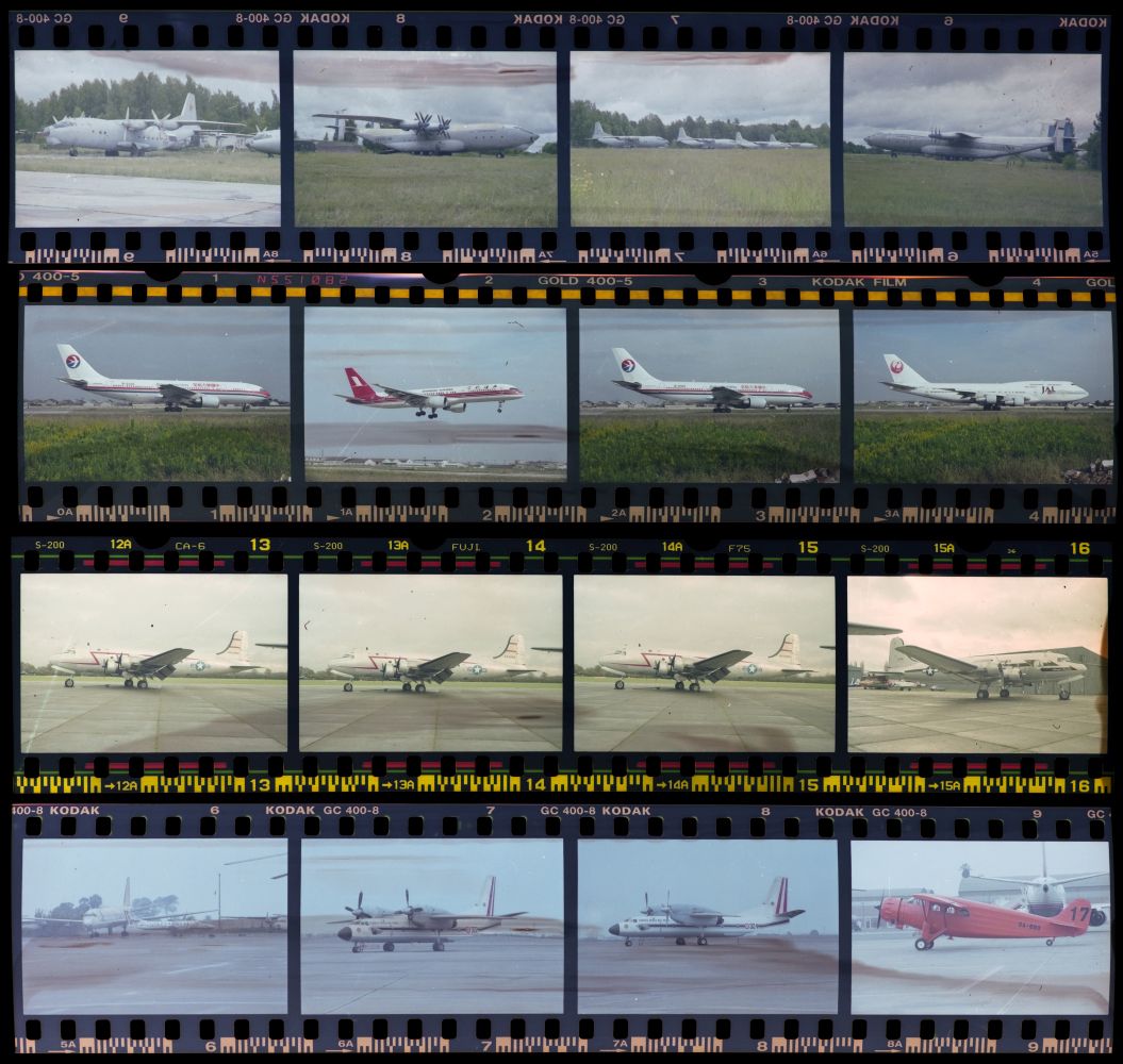 Aviation Negatives. A collection of approximately 20,000 mainly 35mm colour negatives