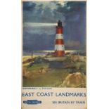 Mason (Frank, 1875-1965). East Rail Landmarks, colour lithographic poster