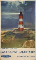 Mason (Frank, 1875-1965). East Rail Landmarks, colour lithographic poster