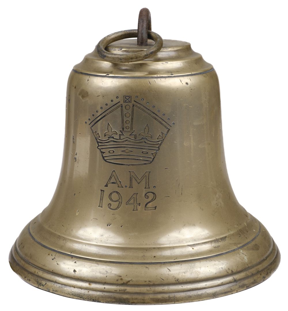 Scramble Bell. WWII '1942' Air Ministry bronze aerodrome bell