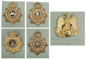 Helmet Plates. Victorian Essex Regiment helmet plate circa 1881-1901