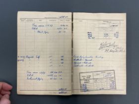 Log Book. WWII log book - Captain C.E. Williamson-Jones, DFC, 209 Flying Boat Squadron