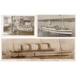 WWI Hospital Ships. A collection of approximately 190 postcards of WWI hospital ships