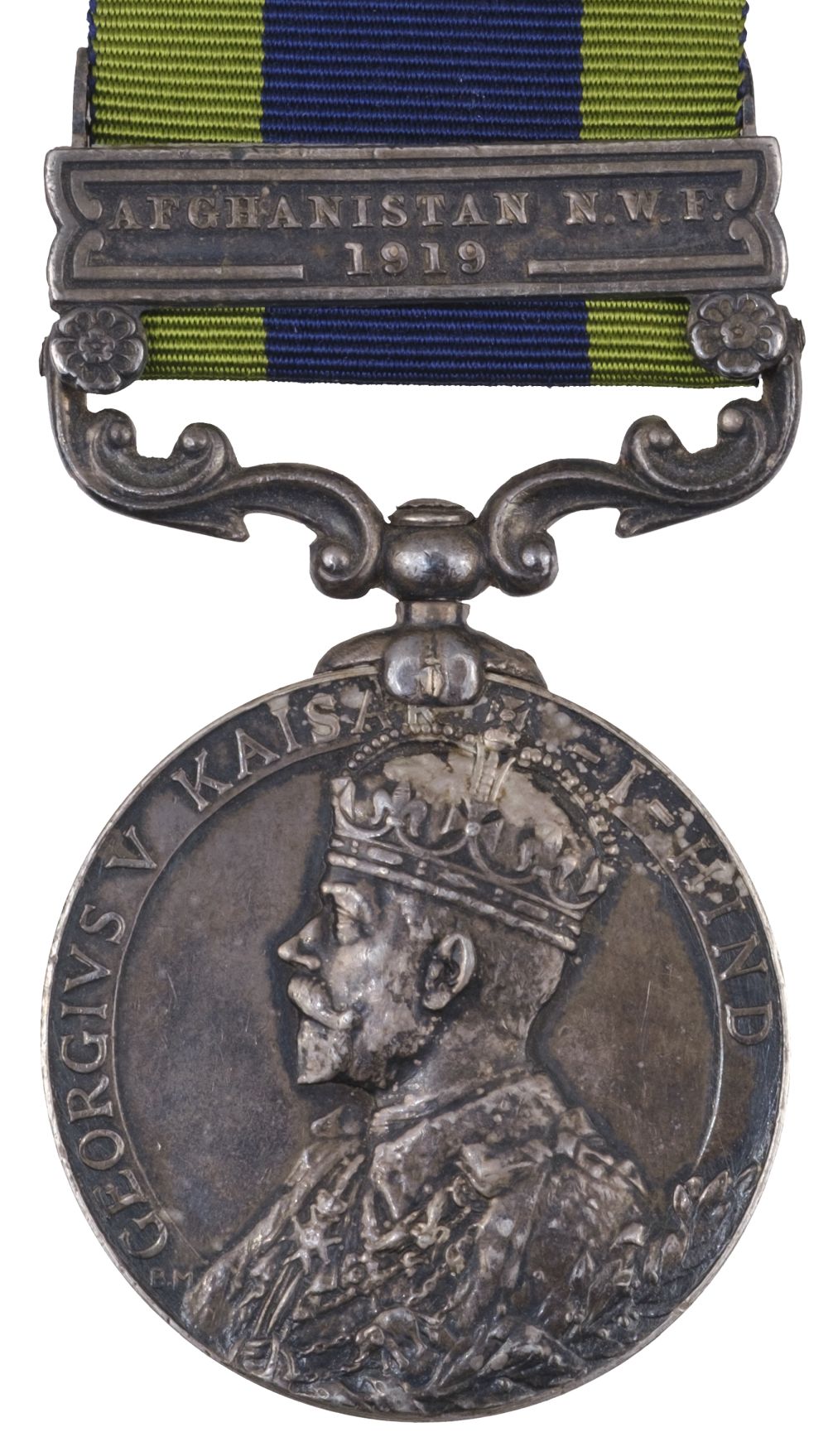 India General Service Medal 1908-35, G.V.R. (Maj. R.H.W. Owen. W. Rid. R.)