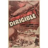 Dirigible. US 1-sheet film poster, [1931], re-release 1949