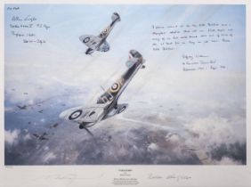 Taylor (Robert). "Tally Ho", Battle of Britain Aces Collection, colour print, and 2 others