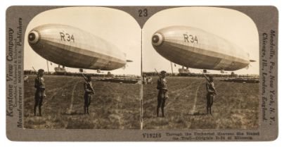 Stereograph Ballooning photographs, and other photographs