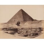 Egypt. A group of 46 albumen print views in Egypt, c. 1880s