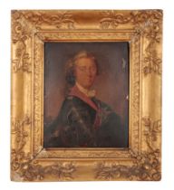 ENGLISH SCHOOL, LATE 18TH CENTURY A half length portrait of a nobleman