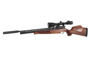 AN AIR ARMS S410 CLASSIC .22 AIR RIFLE