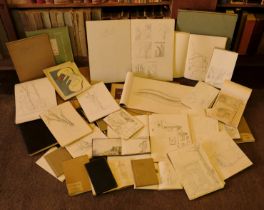 *CICELY GLYN DE BEERS (NEE MEDLYCOTT) (1892-1973) A COLLECTION OF SKETCH BOOKS