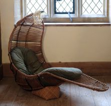 RUPERT OLIVER (CONTEMPORARY): AN EARLY LEAF CHAIR